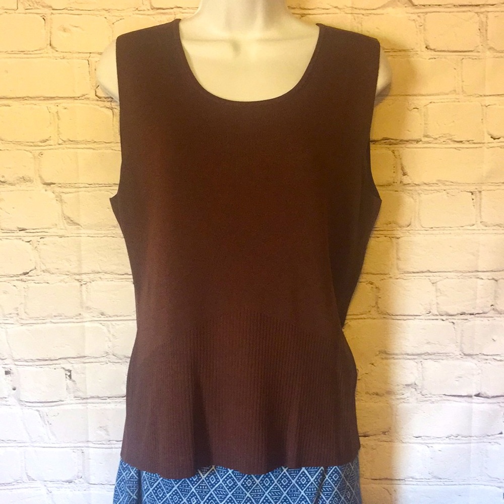Sleeveless sweater